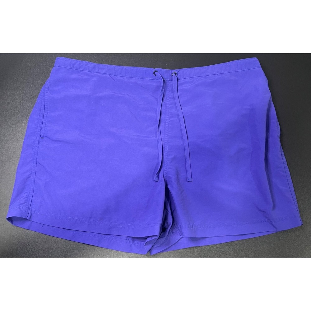 LL Bean Women Size Xtra Large Shorts‎ Swim Board Mesh Liner Purple Nylon